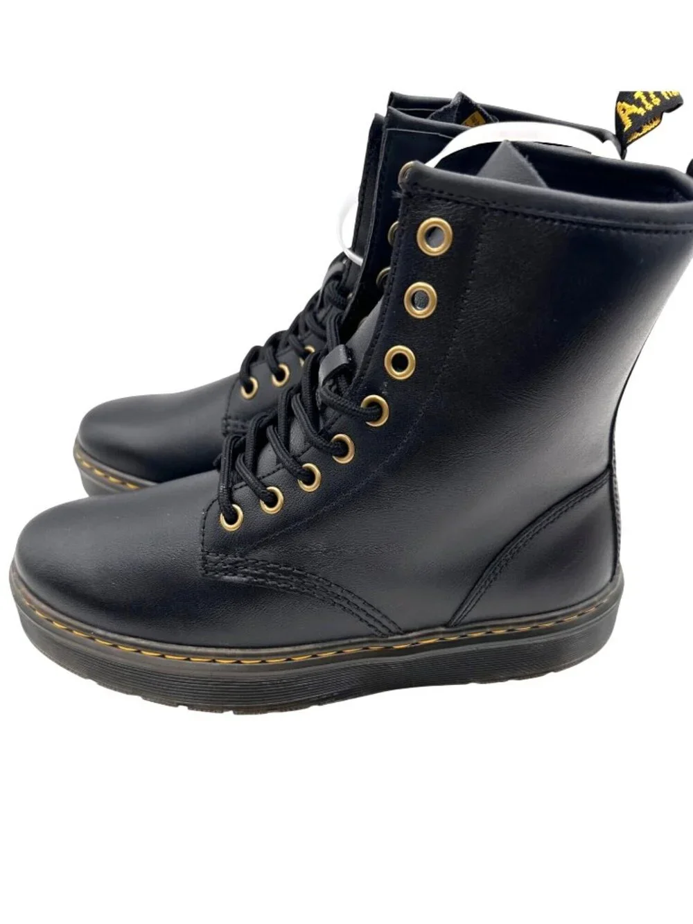 Dr Martens Size 10 Zavala Unisex Durable Combat Lace-Up Punk Goth Platform Boot